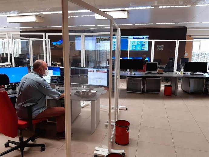 Centro de control de Endesa.