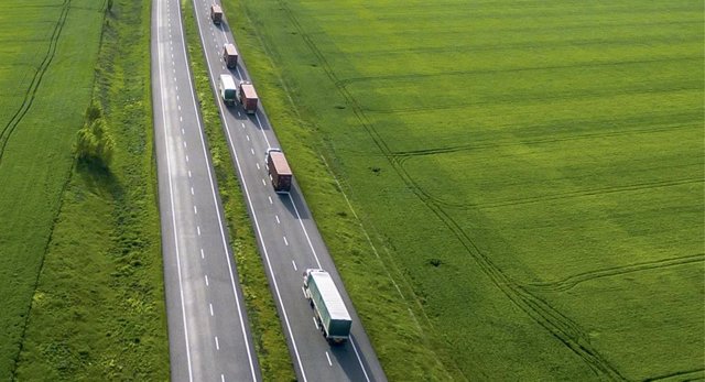 Transporte por carretera que utiliza biodiésel