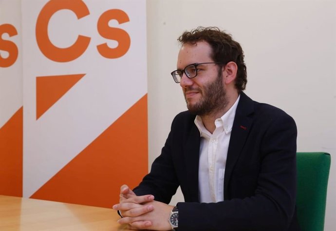 El edil de Cs en el Ayuntamiento de Valladolid Pablo Vicente De Pedro.