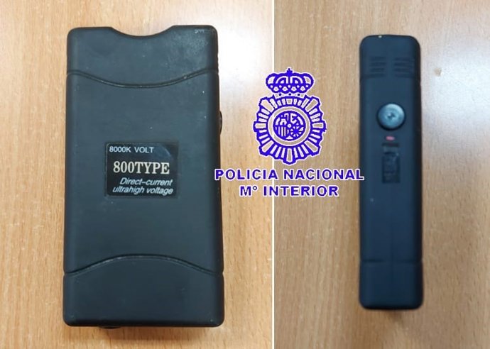 Pistola eléctrica ocupada en un bar de la Rondilla.