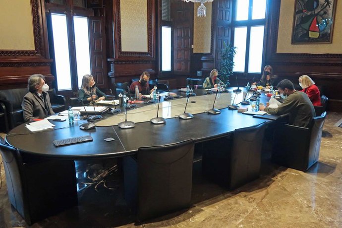 Reunió de la Mesa del Parlament