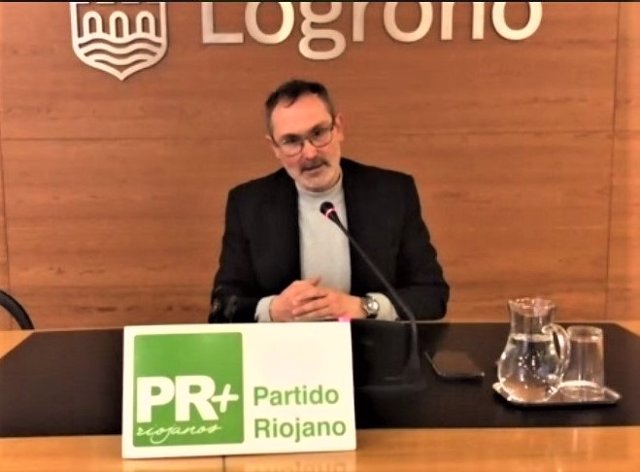 Rubén Antoñanzas, concejal del PR+ en Logroño