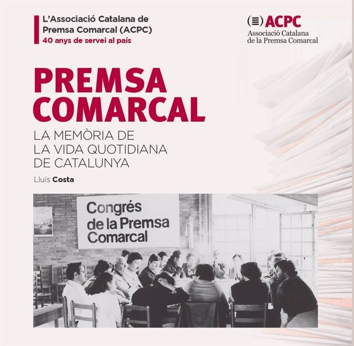 Portada del libro de la ACPC sobre la prensa comarcal