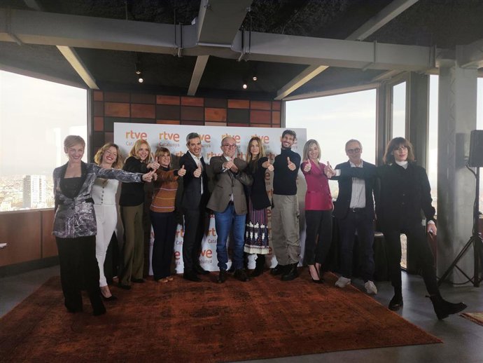 Imagen de la presentación de los contenidos de RTVE Catalunya para 2022