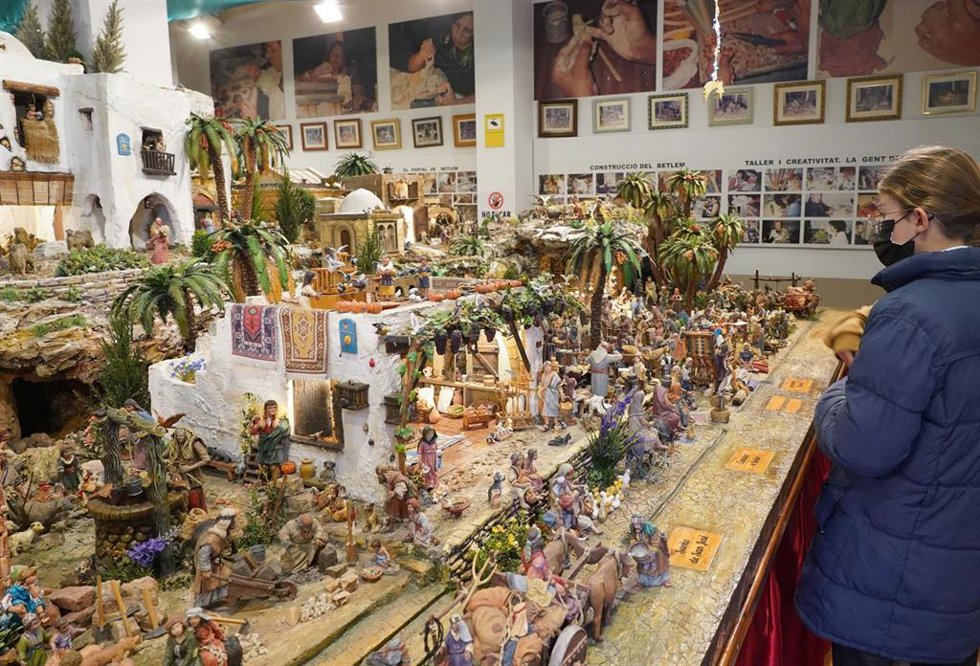Imagen del belén de Roca