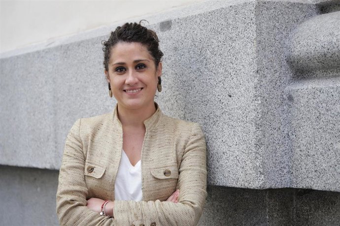 Archivo - La concejala socialista Enma López, portavoz de su grupo en la Comisión de Economía en el Ayuntamiento de Madrid