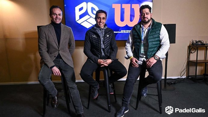 Acuerdos estratégicos de Padel Galis con Wilson y Fernando Belas.