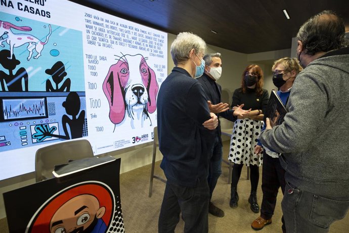 Presentación del libro 'Agente Zero' de Marina Casaos, ganadora del Premio Novela Gráfica 'Gobierno de Cantabria 2021'