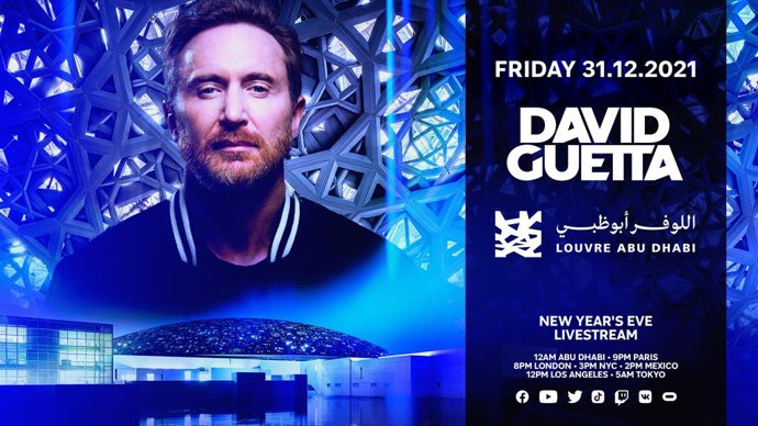 Abu Dhabi set to light up 2022 with incredible David Guetta performance at the iconic Louvre Abu Dhabi