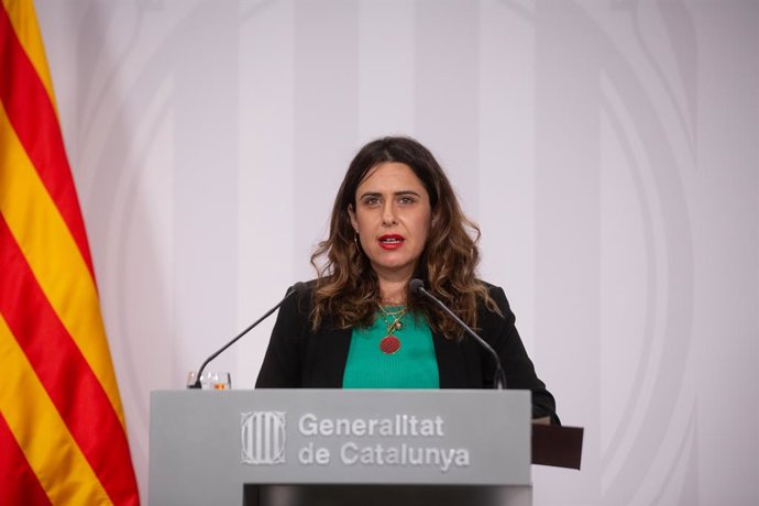 Arxiu - Imatge de la portaveu del Govern Patrícia Plaja