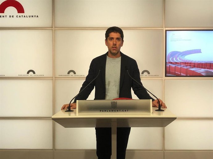 El portavoz de los comuns en el Parlament, David Cid