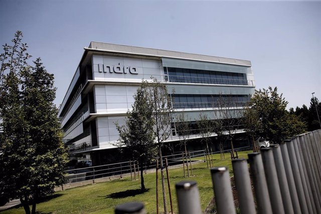 Archivo - Sede de la compañía de tecnología y consultoría Indra en Alcobendas (Madrid)