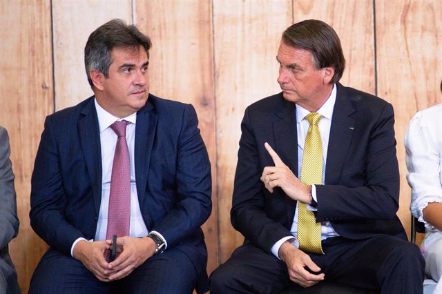Ciro Noguiera y Jair Bolsonaro.