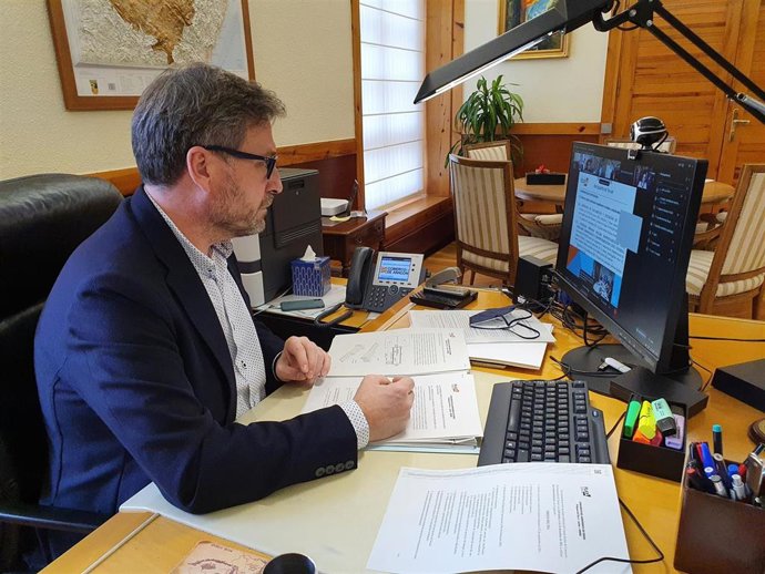 El consejero José Luis Soro