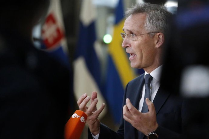 Archivo - El secretario general de la OTAN, Jens Stoltenberg