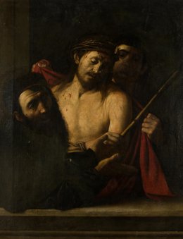 El cuadro de un eccehomo atribuible a Caravaggio