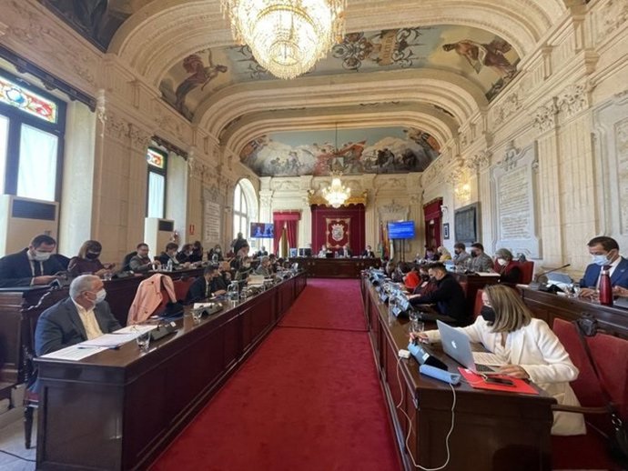 Pleno del Ayuntamiento de Málaga