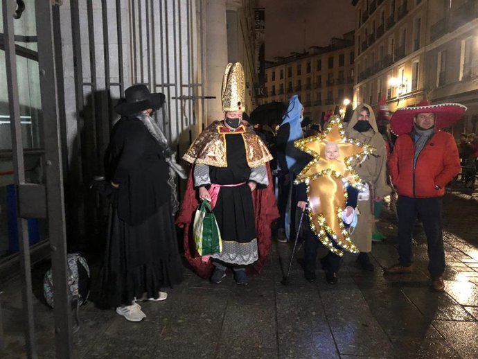 Todo listo en el Teatro Real para el sorteo de la lotería de Navidad 2021, con aforo reducido de público por la Covid-19