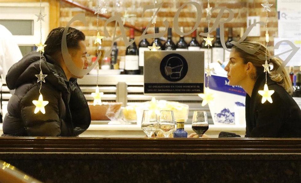Mar Torres, de cena con un amigo