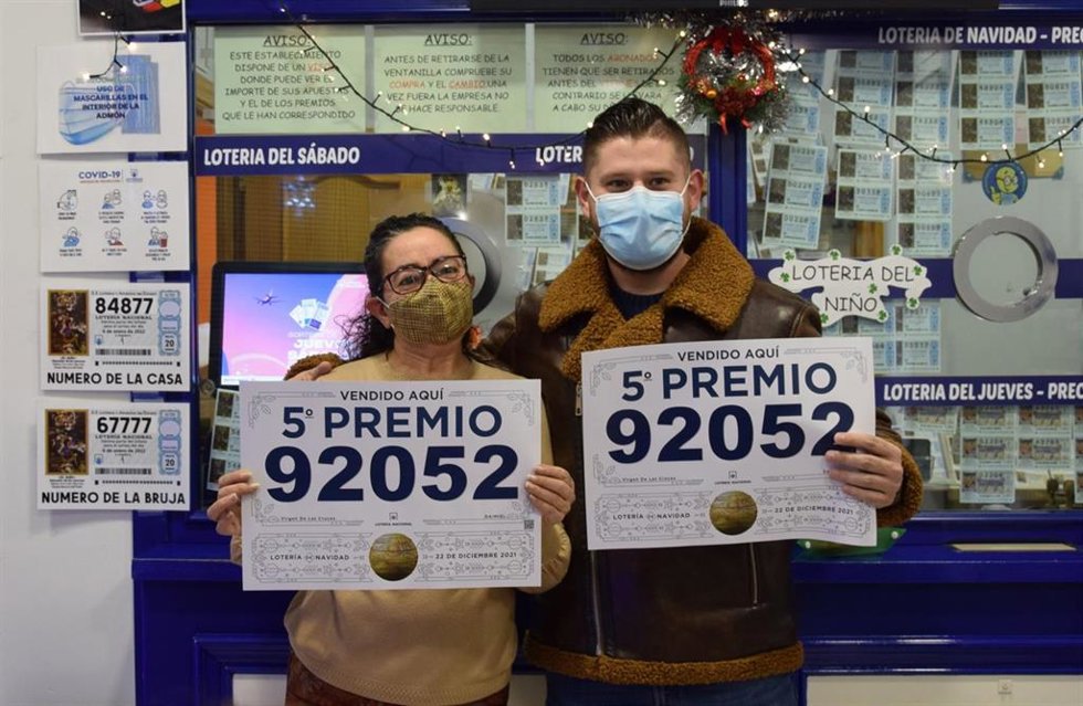 Administración de Daimiel que ha repartido el quinto premio