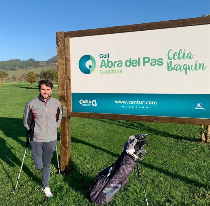 El golfista Juan Postigo