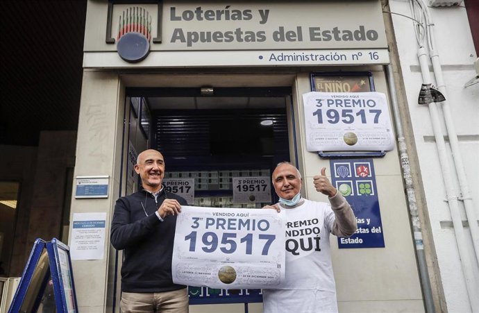 Tercer premio del Gordo caído en Valncia