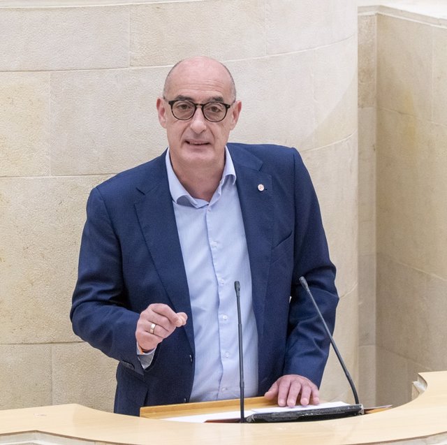 Archivo - Félix Álvarez, portavoz de Cs en el Parlamento de Cantabria