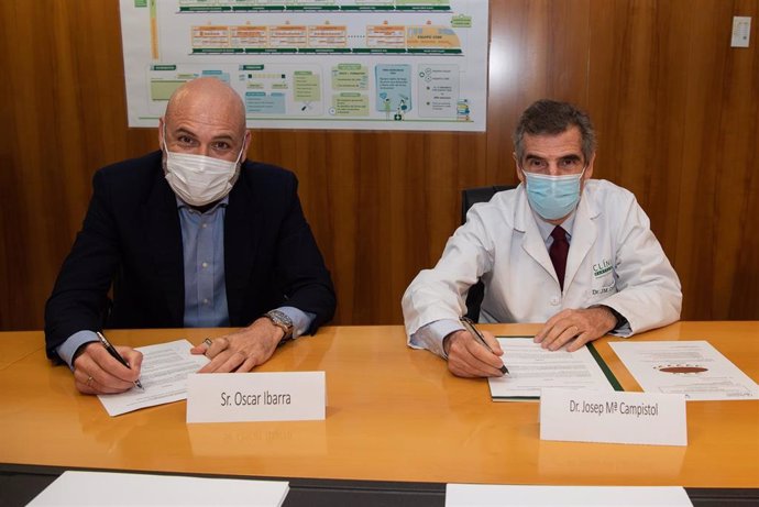 Boehringer Ingelheim firma un convenio marco de colaboración con el Hospital Clínic de Barcelona.