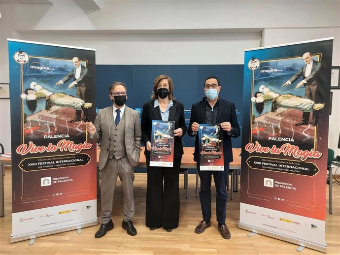 Presentación de la XVII gala Internacional de Magia de la Diputación de Palencia.