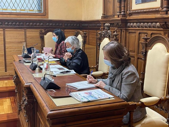 Pleno Municipal del Ayuntamiento de Gijón (Archivo)