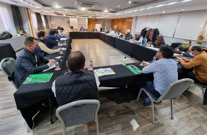 Reunión en Valladolid de la Junta Directiva de Asaja CyL.