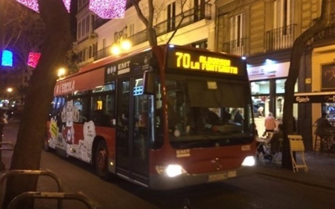 Archivo - Autobús nocturno de la EMT en una imagen de archivo