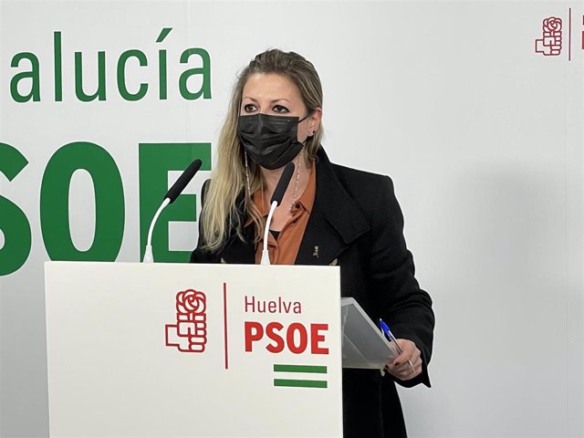 La secretaria de Política Municipal del PSOE de Huelva, Maite Rodríguez.