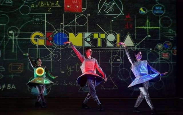 Imagen del espectáculo 'Geometria', de la compañía Roseland Musical