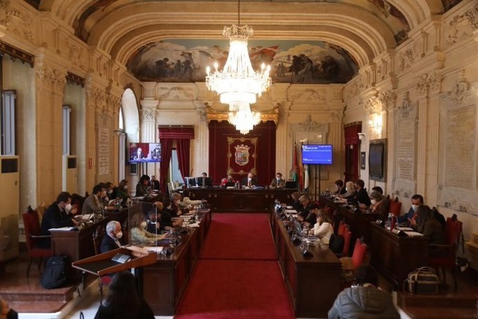 Pleno del Ayuntamiento de Málaga