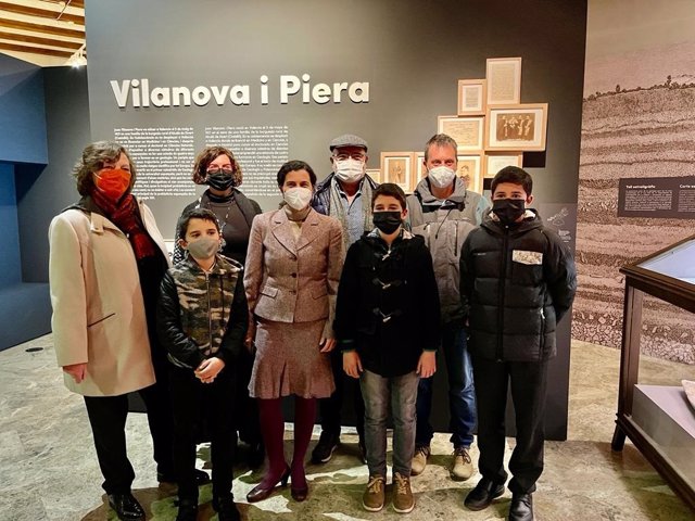 Presentación de la nueva exposición del Museu de Prehistòria de València sobre el científico valenciano Juan Vilanova y Piera