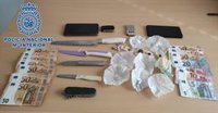 Detenidos en Motril (Granada) cuatro presuntos narcotraficantes de cocaína y marihuana en dos operaciones