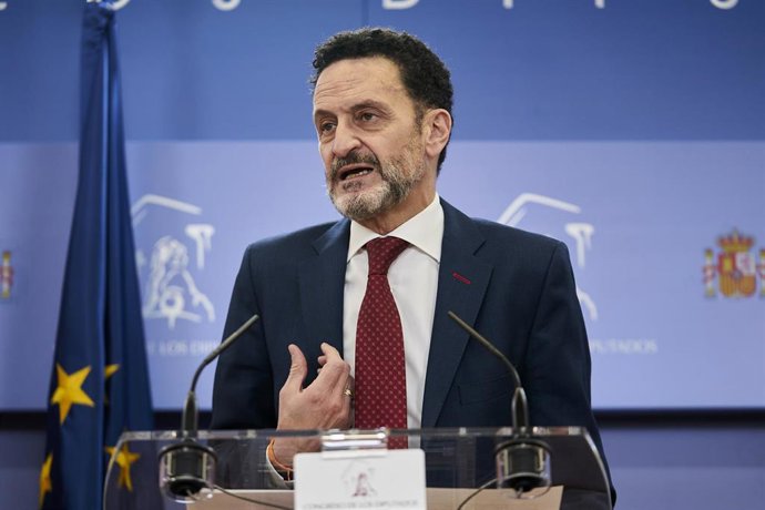 El portavoz nacional de Ciudadanos (Cs), Edmundo Bal, en una rueda de prensa anterior a una Junta de Portavoces en el Congreso 