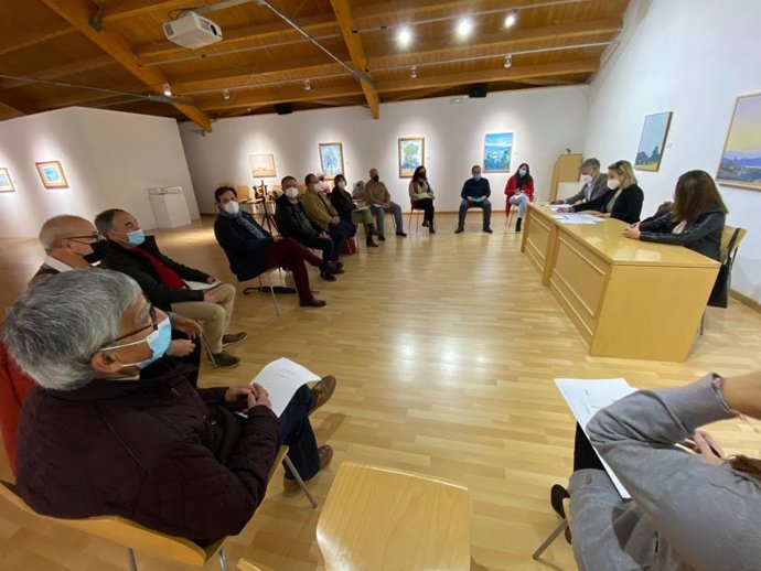 El Museo de la ciudad ha acogido la primera sesión, presidida por la alcaldesa de Alcalá de Guadaíra, Ana Isabel Jiménez.