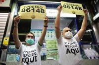 El sorteo de Navidad esparce casi 523 millones en la Comunidad de Madrid, en su mayoría en Atocha