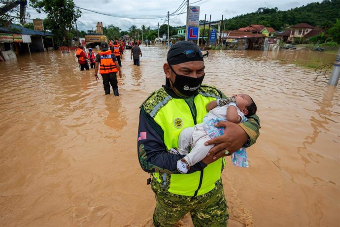 Inundaciones en Malasia