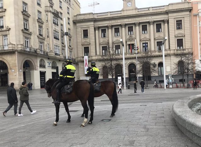 Policía Local a caballo