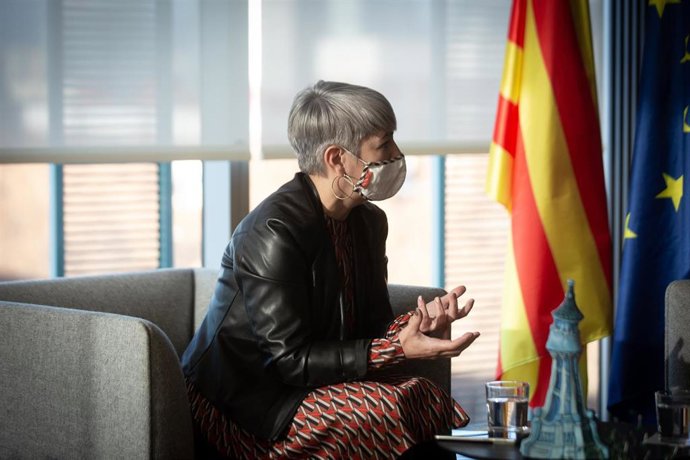 La consellera de Justicia, Lourdes Ciuró.