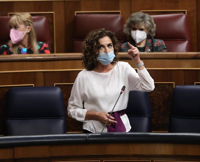 La ministra de Hacienda y Función Pública, María Jesús Montero