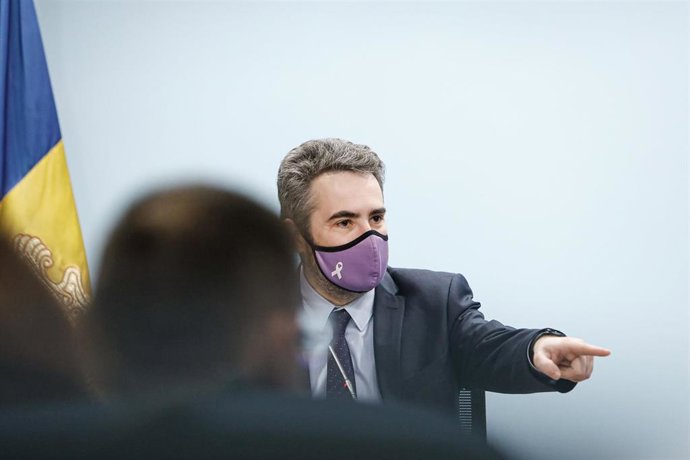 El ministro portavoz del Gobierno de Andorra, Eric Jover.