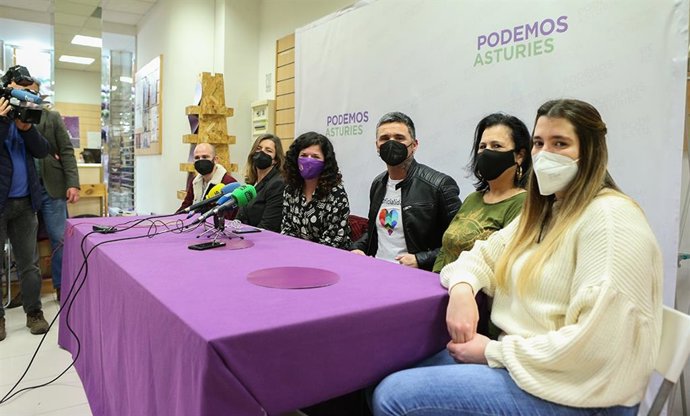 Rueda de prensa de Sofía Castañón