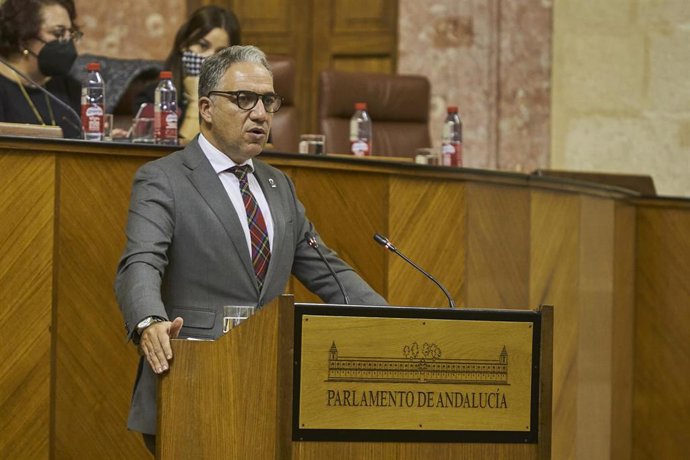 Archivo - El consejero de la Presidencia, Elías Bendodo