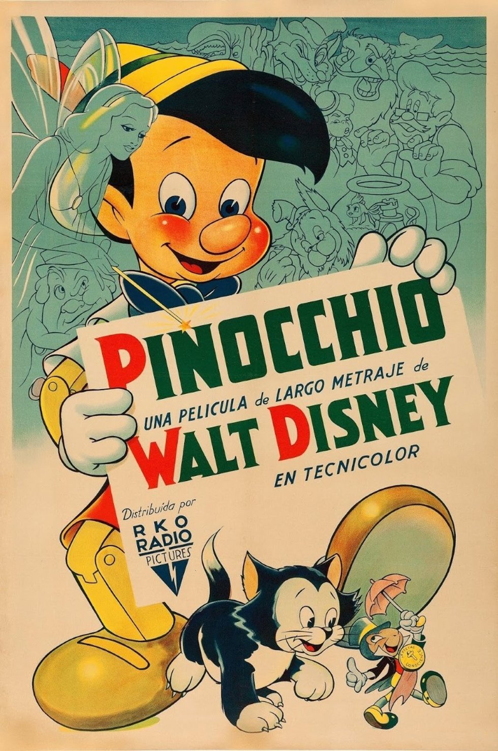 Cartel de 'Pinocho'