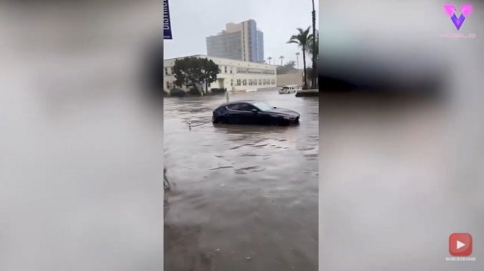 Esto es lo que ocurre cuando las inundaciones te impiden salir de casa