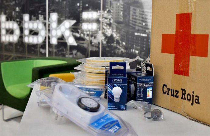 Archivo - Plan de colaboración para el ahorro energético de BBK y Cruz Roja